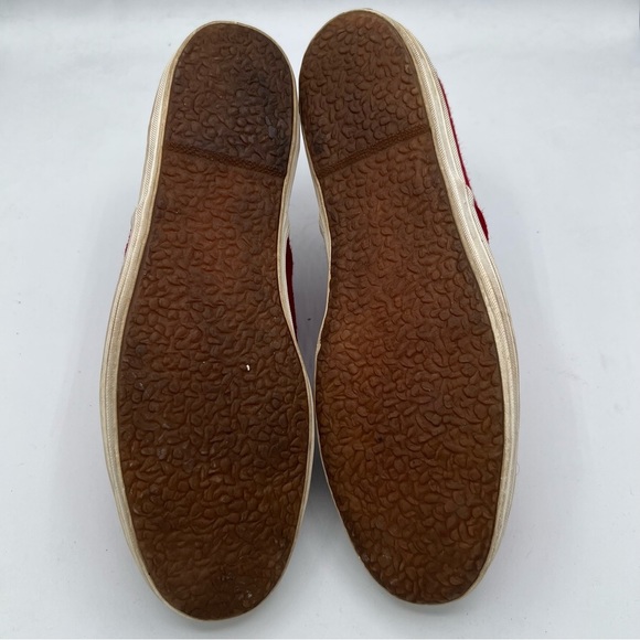 KEDS Womens Varsity Vintage Red Wool Sneakers Size 8 - Picture 7 of 7